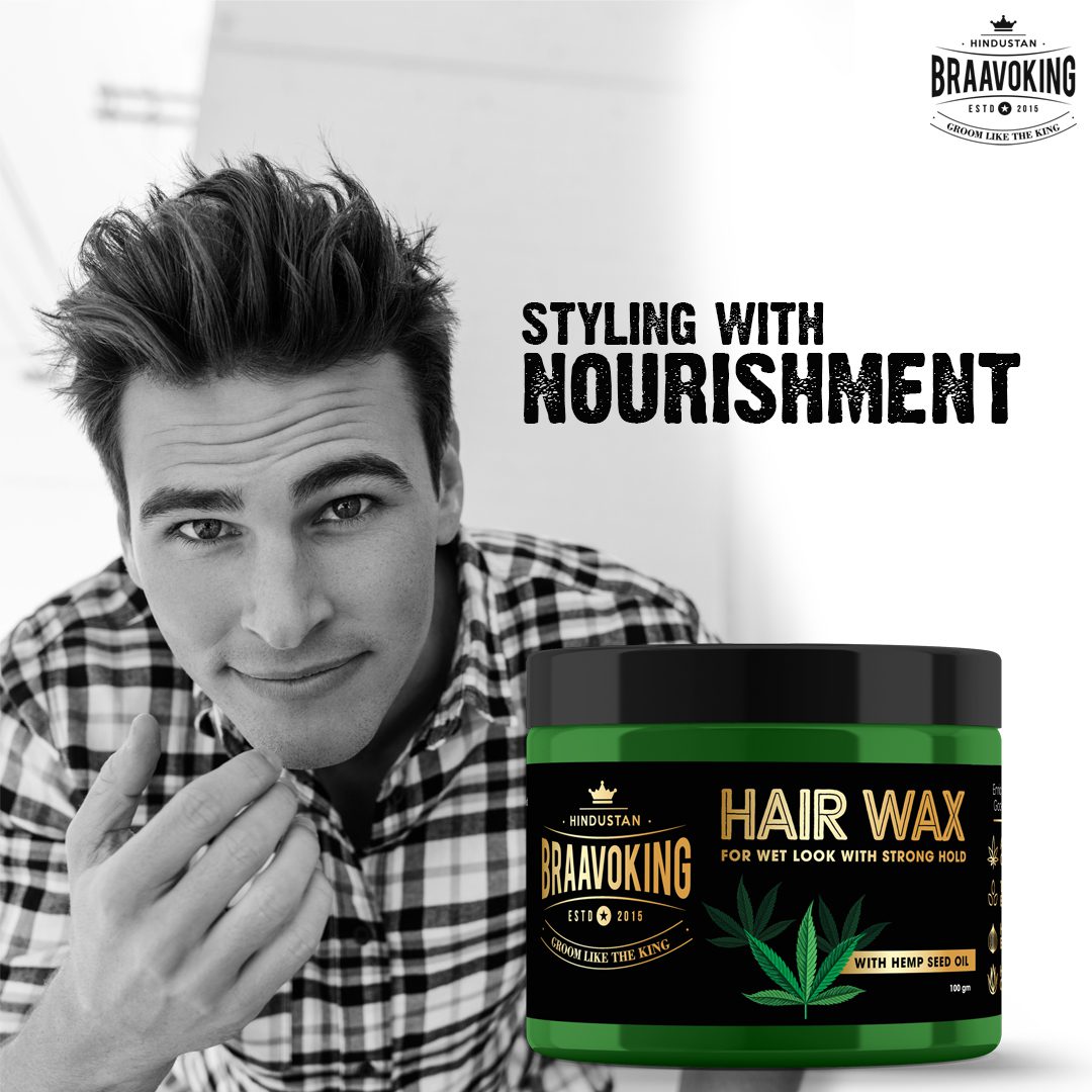 Hair Wax | For Wet Look with Strong Hold